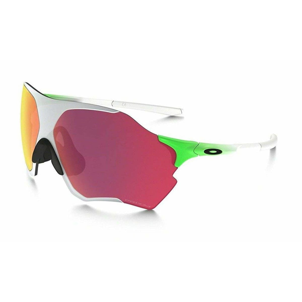 Oakley OO9337-05 EVZero Range Green White Chrome Field Lenses Sunglasses