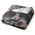 thumbnail image 3 of Jellys Music Rolls Blanket Flannel Fleece Blanket Ultra Soft Lightweight Throw Blanket for Bed Couch Living Room 50"x40", 3 of 6