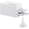 thumbnail image 1 of Nail Dip Powder Tray Recycling System,2 in 1 Nail Art Dip Dipping Powder Recycling Container Tray Tool,Portable Nail Powder Storage Box for French Tip Smile Line Manicure, 1 of 5