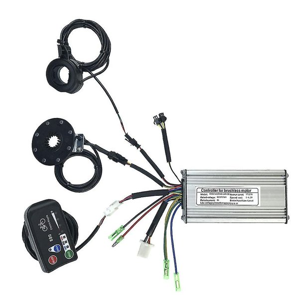E-bike +led880 Pantalla Sensor Pulgar Acelerador Eléctrico Ycle Kt 36v/48v 250w