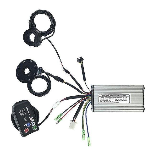 E-bike +led880 Pantalla Sensor Pulgar Acelerador Eléctrico Ycle Kt 36v/48v 250w