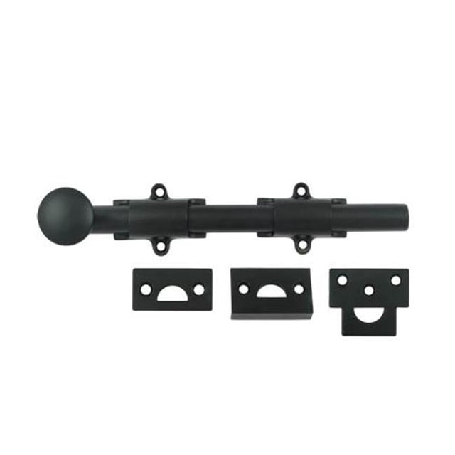 Boulon de Surface Robuste de 8 Po&44; Noir - Solide