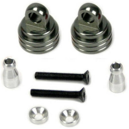 Alloy Ultra Shock Caps for Traxxas Stampede 4X4, 1:10,