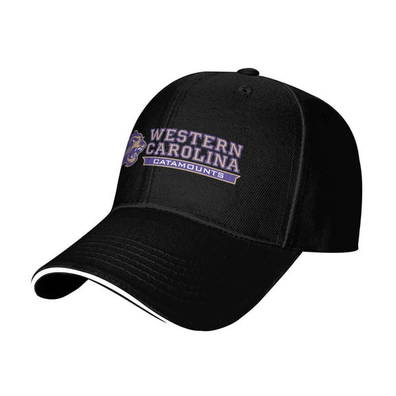 Western Carolina University Casual Sandwich Baseball Cap Adjustable For Men For Women