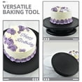 thumbnail image 2 of MLINS Manual Revolving Cake Stand Cake Decorating Turntable Rotating Cake Stand, 2 of 8