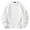 #White, variant on DPTALR Men's Warm Casual Solid Color Long Sleeve Round-Neck Shirt,Dark Gray,L