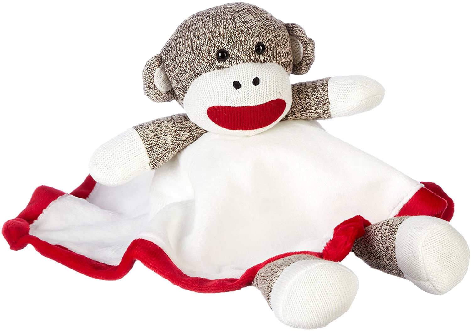 Baby Starters Sock Monkey Snuggle Buddy 