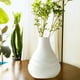 thumbnail image 3 of Florero de cerámica Sunnimix blanca decoración, 3 of 7