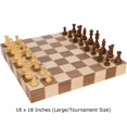 thumbnail image 2 of Juego de Mesa Mejor Set de Ajedrez Torneo Atenea de 46 cm de Madera, 2 of 4