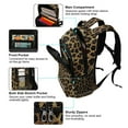 thumbnail image 4 of ALAZA Leopard Pattern Backpack Elementary School Bag Bookbag Travel Rucksack, 4 of 7