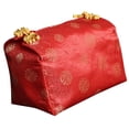 thumbnail image 1 of Caja de almacenamiento de cosméticos Caja de almacenamiento de alimentos Diseño compacto Regalo ideal Festivo único Rojo, 1 of 9