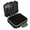 Black, variant on NFTIGB Waterproof Fishing Tackle Box, Thickened Double-Sided Lure Tray Storage Organizer, Shockproof 4-Sided Bait Case for Fly Fishing (5.51x5.12x2.76 in / 14x13x7 cm) - Black