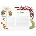 thumbnail image 4 of Inkdotpot Recipe Card 6x4 inch Single-Sided Recipe Design Cards White Floral Kitchen Cards Wedding-Bridal Shower-Baby Shower- Pack of 50, 4 of 6
