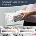 thumbnail image 6 of Strawberries Bedsheets for Kids Queen Size – 4 Piece Soft & Cozy Stylish Bedding Set with Colorful Strawberry Print, Vibrant and Fresh Color Theme Bed Sheet Set for Boys and Girls Room Décor, 6 of 10