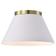 thumbnail image 4 of Nuvo Lighting - Dover - 2 Light Small Flush Mount In Mid-Century Modern, 4 of 5