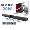thumbnail image 4 of MYJTOPUS 21.6 Inch Surround Sound Bar, Heavy Subwoofer Bluetooth Speaker for TV Sound Bar, TV Speakers，Black, 4 of 6