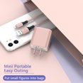 thumbnail image 4 of Matsuzay Enchufe de EE. UU. de teléfono Dual USB 2 puertos Portátil de viaje Toma de corriente Adaptador de carga Home Office Tablet Head Type3 NO3, 4 of 6