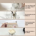 thumbnail image 4 of Muufuuser Reed Diffuser Refill 400ml, Scented Oil Refill for Home Fragrance, Long-Lasting Aromatherapy Oils for Reed Diffuser Sticks, Clean Formula with Premium Fragrance Oils, 13.5 Fl Oz (24 Scents）, 4 of 8