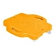 thumbnail image 5 of Tabla de piso para patinete portátil con asas contorneadas, patinete deportivo plano, Amarillo, 5 of 8
