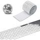 thumbnail image 2 of 1464 Uds./rollo autoadhesivo Mini cuadrado de vidrio decorativo artesanal mosaico azulejos pegatinas de espejo de fiesta extraíbles pegatina de vidrio impermeable DIY hecho a mano, 2 of 5