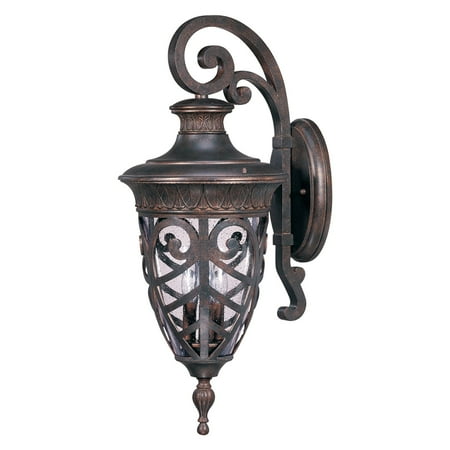 Nuvo Aston Three Light Large Arm Down Wall Lantern