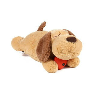 Allnice Puppy Toy with Heartbeat Puppies Separation Anxiety Dog Toy Soft  Plush Sleeping Buddy Behavioral Aid
