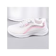 thumbnail image 6 of Gomelly Ladies Athletic Shoes Knit Upper Running Shoe Sport Sneakers Comfort Walking Gym Outdoor Trainers White 7.5, 6 of 6