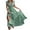 Green summer dresses for women, variant on Summer Saving Wycnly Summer Dresses for Women Beach Vintage Bohemian Empire Waist Swing Long Dresses with Tie 2024 Short Sleeve V-Neck Floral Print Maxi Formal Dress Green XXL