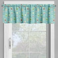 thumbnail image 4 of Ambesonne Cocktail Valance & Curtain, Party Beverages Pattern, 55"x24", Seafoam Multicolor, 4 of 7