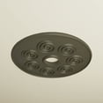 thumbnail image 3 of Ekena Millwork 25 1/4"OD x 4"ID x 2"P Spiral Ceiling Medallion (Fits Canopies up to 4"), Hand-Painted Witch Hazel, 3 of 6