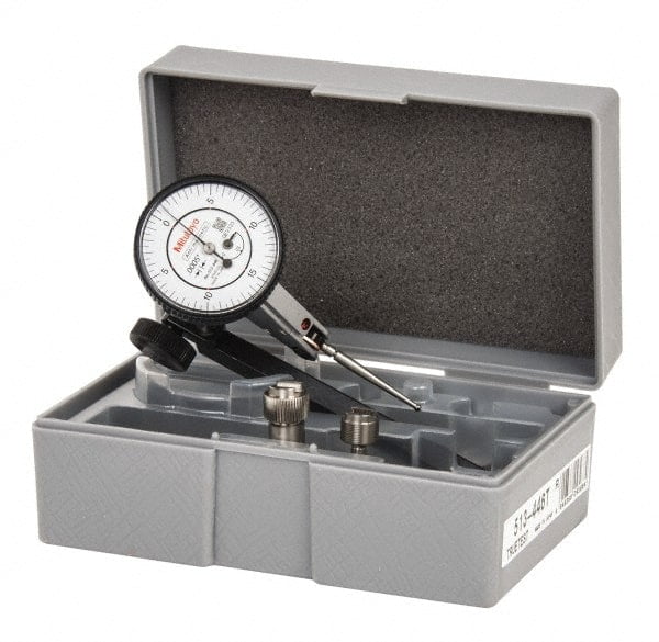 Mitutoyo 9 Piece, 0" to 0.06" Measuring Range, 40mm Dial Diam, 0150