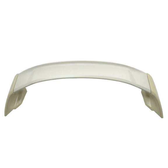 Ikon Motorsports Rear Trunk Lid Spoiler Wing Lip Added on Compatible With 2012-2014 Honda Civic Sedan 4-Door ABS Plastic Mugen Style Unpainted