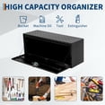thumbnail image 1 of EDTara Heavy Duty Aluminum Diamond Plate Underbed Tool Box, Lockable and Waterproof Storage for Pickup Trucks, Trailers, and Rvs, 1 of 8
