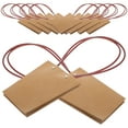 thumbnail image 2 of Bolsa de flores portátil, bolsa de regalo práctica de papel impermeable, bolso de flores Kraft, 10 Uds., 2 of 6