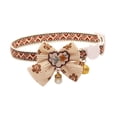 thumbnail image 3 of Gargantilla para con lazo, ajustable, elegante, accesorio para el cuello de mascotas, suministros para gatos, gargantilla decorativa para gatitos, 3 of 8