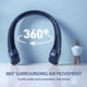 thumbnail image 2 of Ventilador personal de refrigeración de 360°, ventilador silencioso portátil para interiores y exteriores, regalos de cumpleaños para hombres, mujeres, mamá, papá, batería de 2000 mAh, recar, 2 of 5