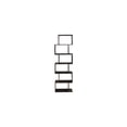 thumbnail image 4 of Porter Designs Fall River Solid Sheesham Wood Bookcase - Gray, 4 of 4