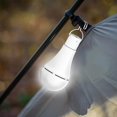 thumbnail image 4 of Lámpara de bombilla LED recargable, lámpara de energía solar compacta para paisaje, suministro de 4 modos, linterna para acampar, luces de para - 7W Soledad Lámpara de bulbo al aire libre, 4 of 8