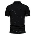 thumbnail image 4 of Gibobby Camisa Polo Hombre Playeras Tipo Polo para Hombre Casuales Moda Camiseta Manga Corta Slim Fit de Caballero(Negro,G), 4 of 5