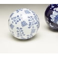 thumbnail image 2 of Zeckos AA Importing 59814 Blue And White Porcelain Balls - Set Of 3, 2 of 3