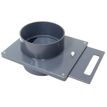 Plastic Supply Blastgate,PVC,10" PVCB10
