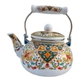 thumbnail image 2 of Jarra de bebida de tetera de té de esmalte con agua resistente al mango de agua hervidor de agua bota de esmalte floral para cocina hirviendo agua de A, 2 of 8