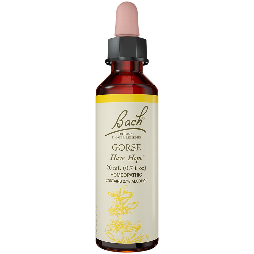 Bach Original Flower Remedies, Gorse for Hope, 20mL Dropper