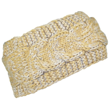 Best Winter Hats Loose Cable Knit Headband/Ear Warmer Womens (One Size) - (Best Black And Tan Beer)