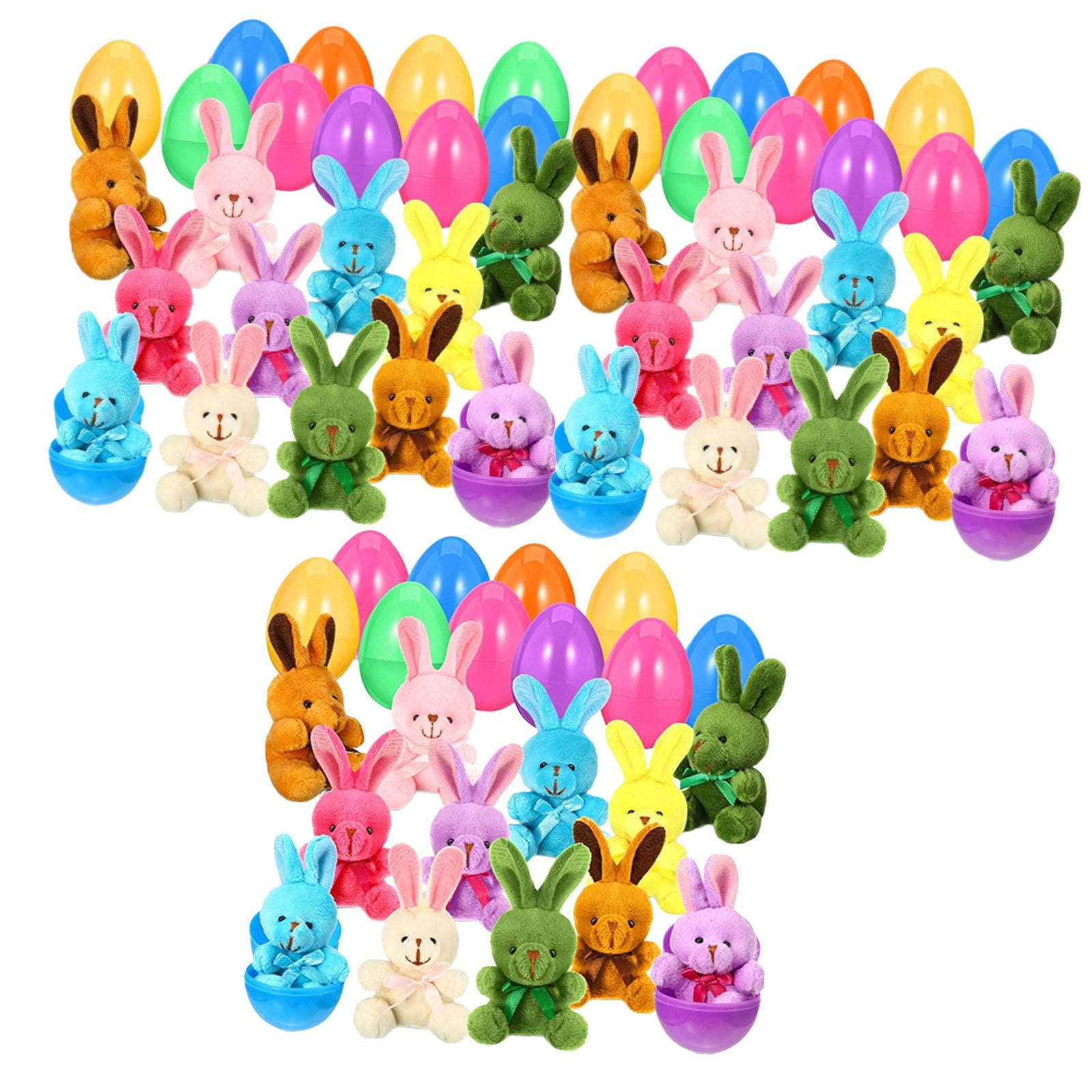 HOMYL Easter eggs with luxurious toys for children and adults, filled with full basket 36Pcs