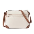 thumbnail image 1 of Bandolera WESTBRONCO de tamaño mediano con hombro beige/marrón, 1 of 7