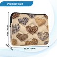 thumbnail image 3 of Iauyy（M)13.4 inch Laptop Sleeve,Shockproof Durable Computer Carrying laptop Bag，Slim Cover for 13.4-14 inch HP Dell Lenovo Asus Notebook,Giraffe Spots, 3 of 7
