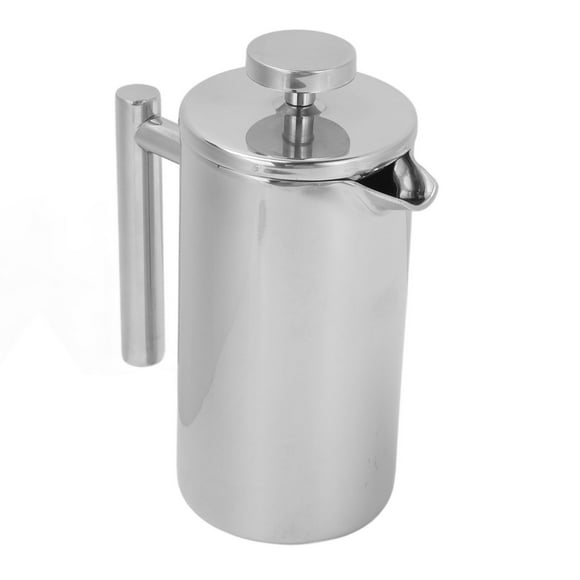 French Press Coffee Maker, Light Weight French Coffee Press Portable Double Layer Insulation Easy Cleaning For Camping 800ml