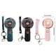 thumbnail image 3 of Summer Portable Mini Fan USB Rechargeable Portable Handheld Air Conditioner Cooler With LED Travel Pocket Handheld Fan Pink, 3 of 4