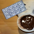 thumbnail image 6 of Dinosaur Egg Chocolate Mold - 12-Cavity, Transparent , for Easter Treats and Ice Cubes, 6 of 8